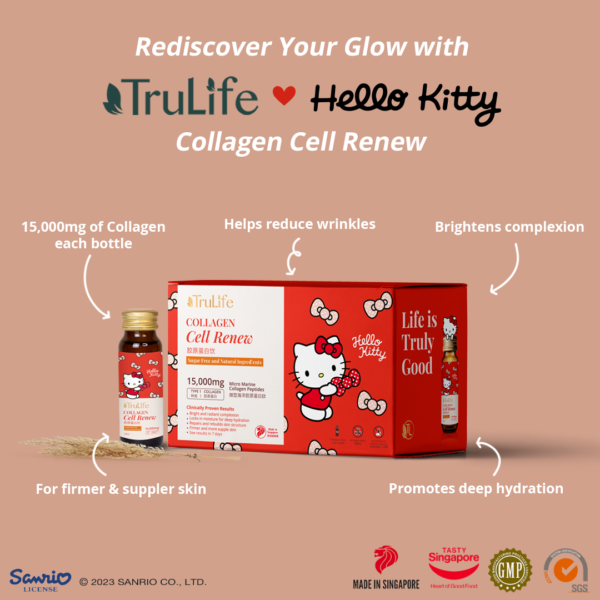 [TruLife x Hello Kitty] Collagen Sugar Free - 15,000mg (Mix & Match)