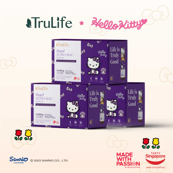 [NEW Formula!][TruLife ❤ Hello Kitty] TruLife Collagen Pearl Activa Max 8's x 50ml