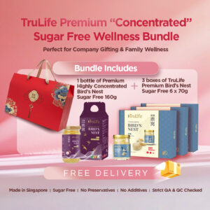 TruLife Premium Concentrated Bird’s Nest Sugar-Free Wellness Hamper