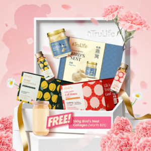 [Mother’s Day Bundle - Sugar Free] TruLife Bird’s Nest + 15,000mg Collagen + Detox | Wellness Gift Set